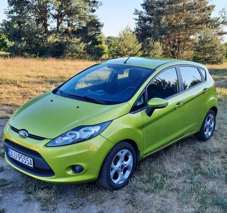 Ford Fiesta cena 25900 przebieg: 59000, rok produkcji 2012 z Ścinawa małe 211